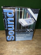 NOS Creative Labs SB0710EF Sound Blaster X-Fi ExpressCard Xtreme Audio Notebook