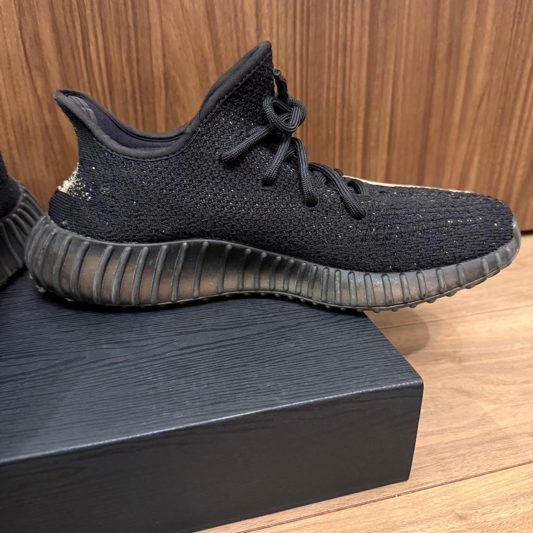 adidas Yeezy Boost 350 V2 Core Black Green 26.5cm Used sneakers thumbnail 7