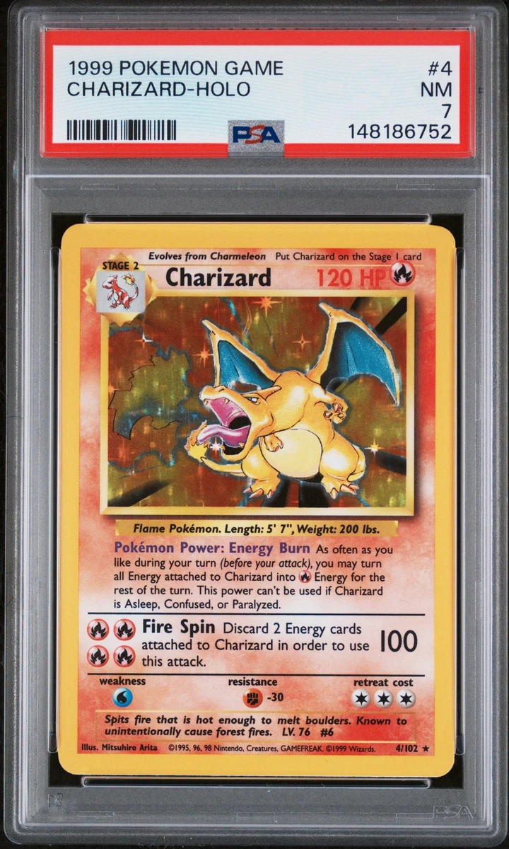 Pokémon TCG Base Set Grade 7 Individual Collectible Card Game