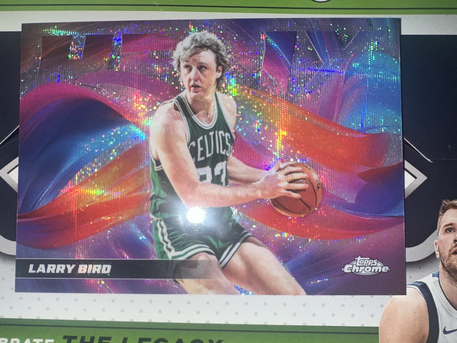 2025-26 Topps Chrome Larry Bird Helix Case Hit