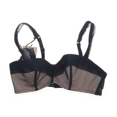 Chantal Thomass, BH, Größe: 80B, ENCENS MOI, Schwarz/Beige, Gepunktet, Mesh #isA