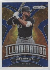 2020 Panini Prizm Illumination Navy Blue Kaleidoscope 32/35 Yoan Moncada 0c2