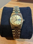 Vtg Seiko Quartz Women’s Watch 3Y03-0169 Two Tone Gold Silver Day-date Classic