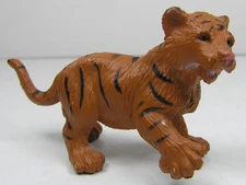 Safari Ltd. Orange Tiger 2.5" Long Plastic Animal Toy Figure China