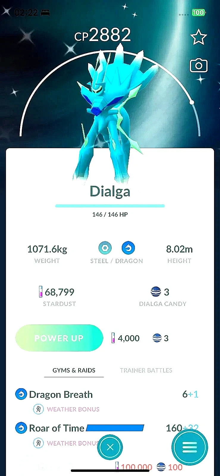 PokémonGo | Shiny Legendary | Mini PTC 20k Dust