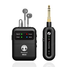 Stereo Wireless in-Ear Monitor System 2.4G Wireless IEM System Stage Monitor ...