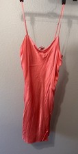 Vintage Victoria  s Secret Lingerie Nightgown/Slip Dress- Coral Pink- Medium