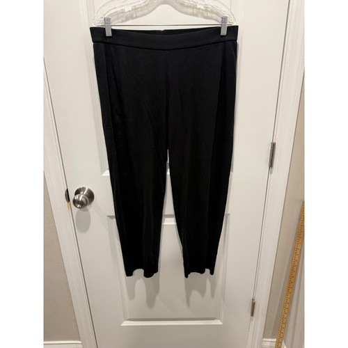Eileen Fisher, Eileen Fisher Womens Sleep Pants Organic Cotton Black Large