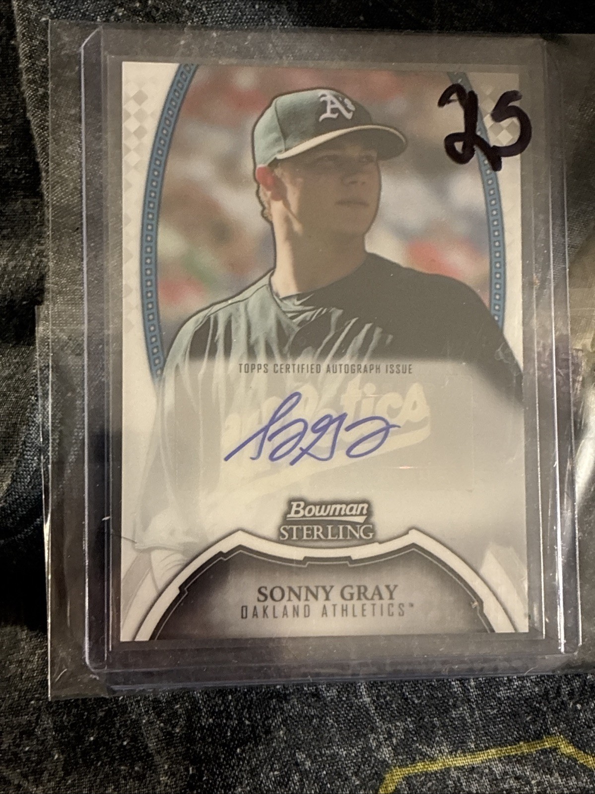 2011 Topps Bowman Sterling Sonny Gray Auto Red Sox RC Rookie