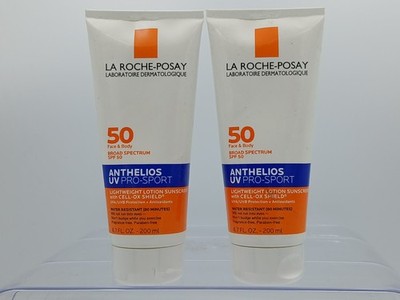 2x LA ROCHE-POSAY ANTHELIOS UV PRO-SPORT SUNSCREEN SPF 50 6.7oz