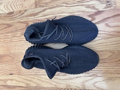 adidas Yeezy Boost 350 V2 Low Top Black Non-Reflective Men s FU9006 size 13 
