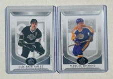 2020-21 Signature Legends #305 Luc Robitaille / #323 Dionne High Number SP Kings