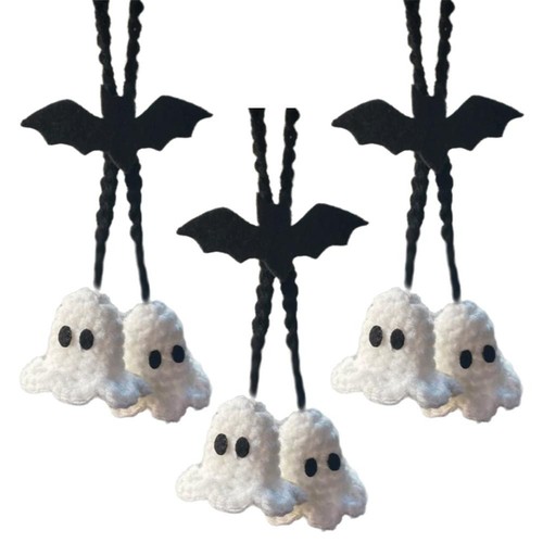 Hanging Knitted Pendant, Linglan Flower Love Pendant Handmade G9P6 - Picture 13 of 15