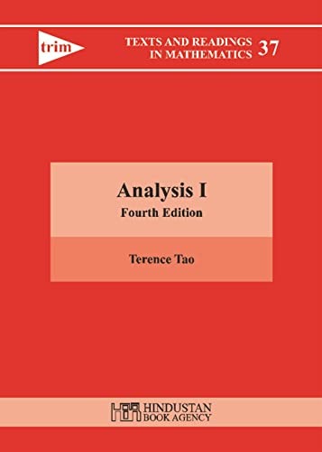 Analysis I by Terence Tao 9788195196197 NEW Free UK Delivery - Image 5