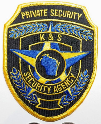 K&S Private Security Agency Patch Crest