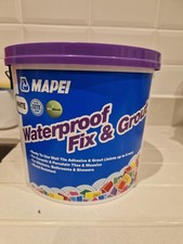 White Adhesive & Grout Ready Mixed Mapei Waterproof Fix & Grout For Wall Tiling