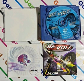 SEGA DREAMCAST RE-VOLT COME NUOVO PAL ITALIANO ESP COMPLETO 