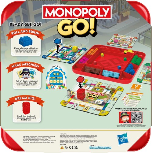 Monopoly GO! Board Game - English Version - 第 5/5 張圖片