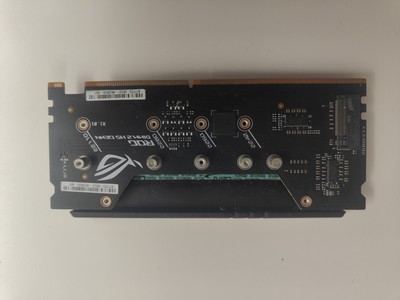 ASUS ROG Zenith II Extreme Alpha DIMM.2 Adapter für 2x M.2 NVMe SSD 