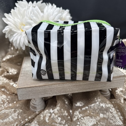 Beetlejuice Holiday Makeup Revolution Makeup Cosmetic Bag New with tags - Picture 3 of 5