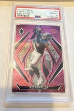 2024 Panini Phoenix - Keenan Allen #94 Pink Stars /8 PSA 10
