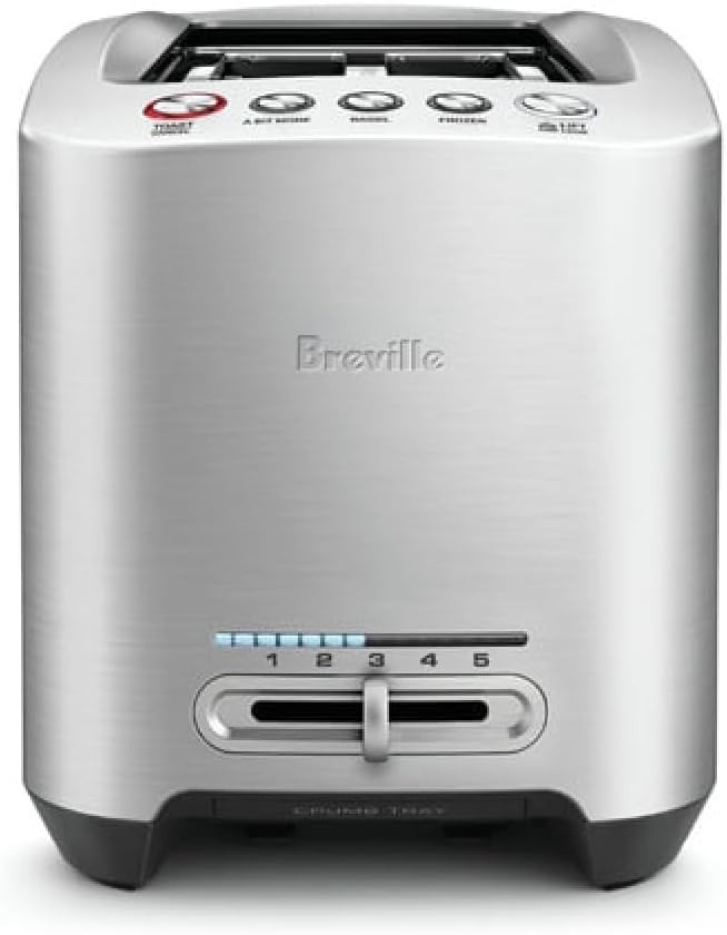 Breville Die-Cast 2-Slice Smart Toaster BTA820XL Stainless S