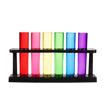 OOTB 93/2072 Kunststoff-Shooter-Röhre, Reagenzglas, Glas, 40 ml