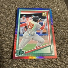 2025 Panini Donruss - Rated Prospects Christian Moore #145 Holo (RC)