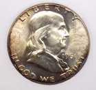 1961 "P" Franklin Silver Half Dollar 50c NGC MS65 #004 *FATTY* Gem BU ECC&C, Inc