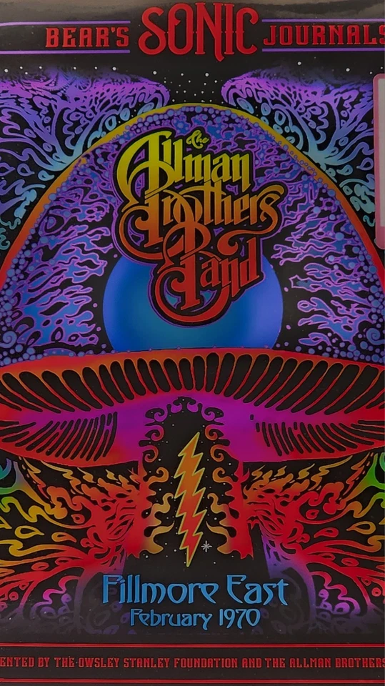 Fillmore East February 1970 The Allman Brothers Band BEAR SONICS + FREE LIVE DVD - Image 2 of 4
