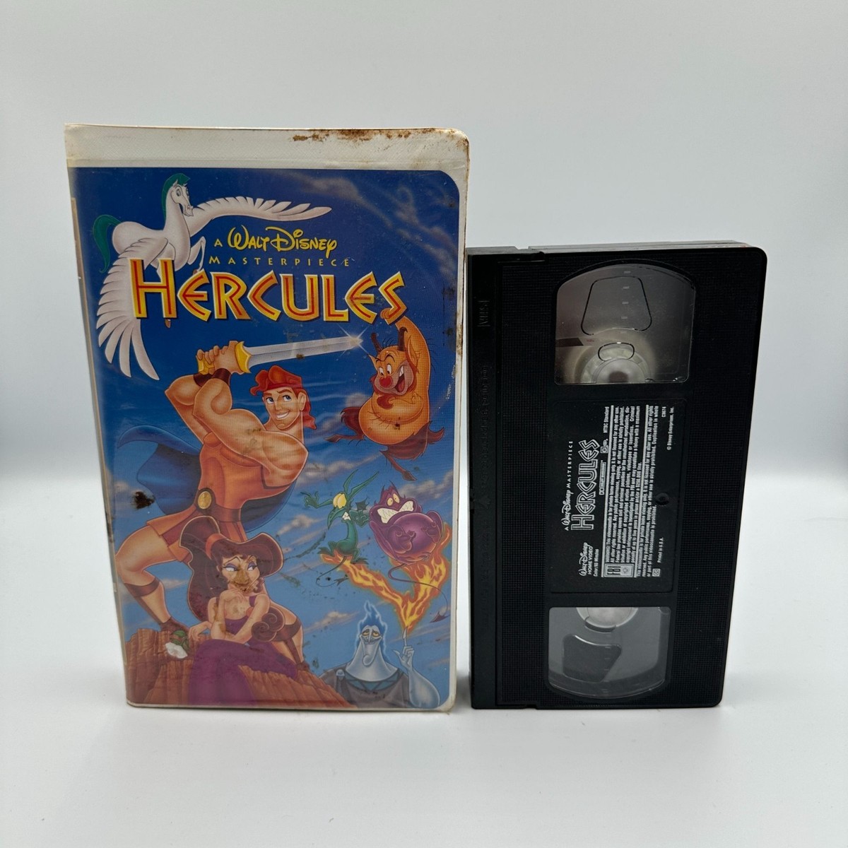 Hercules VHS Walt Disney Masterpiece Clamshell 1997 Animated Film