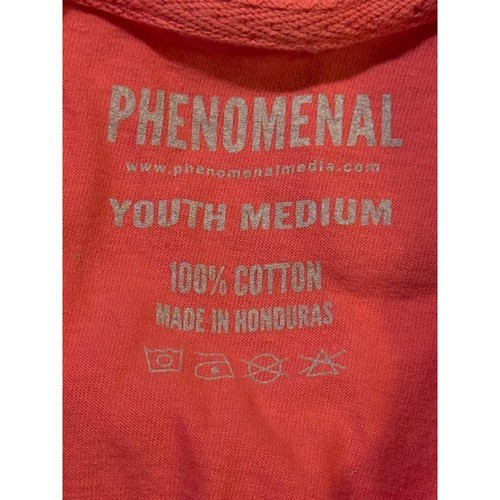 Camiseta ambiciosa para niña de Phenomenal, orgullo para mujer/niño, rosa, talla M, nueva con etiquetas - Imagen 4 de 5