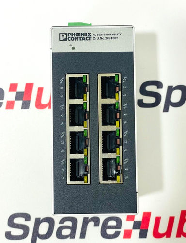 PHOENIX CONTACT FLSWITCHSFNB8TX Ethernet Switch - Picture 2 of 10