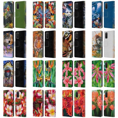 GRAEME STEVENSON ASSORTED DESIGNS LEATHER BOOK WALLET CASE FOR SAMSUNG PHONES 1