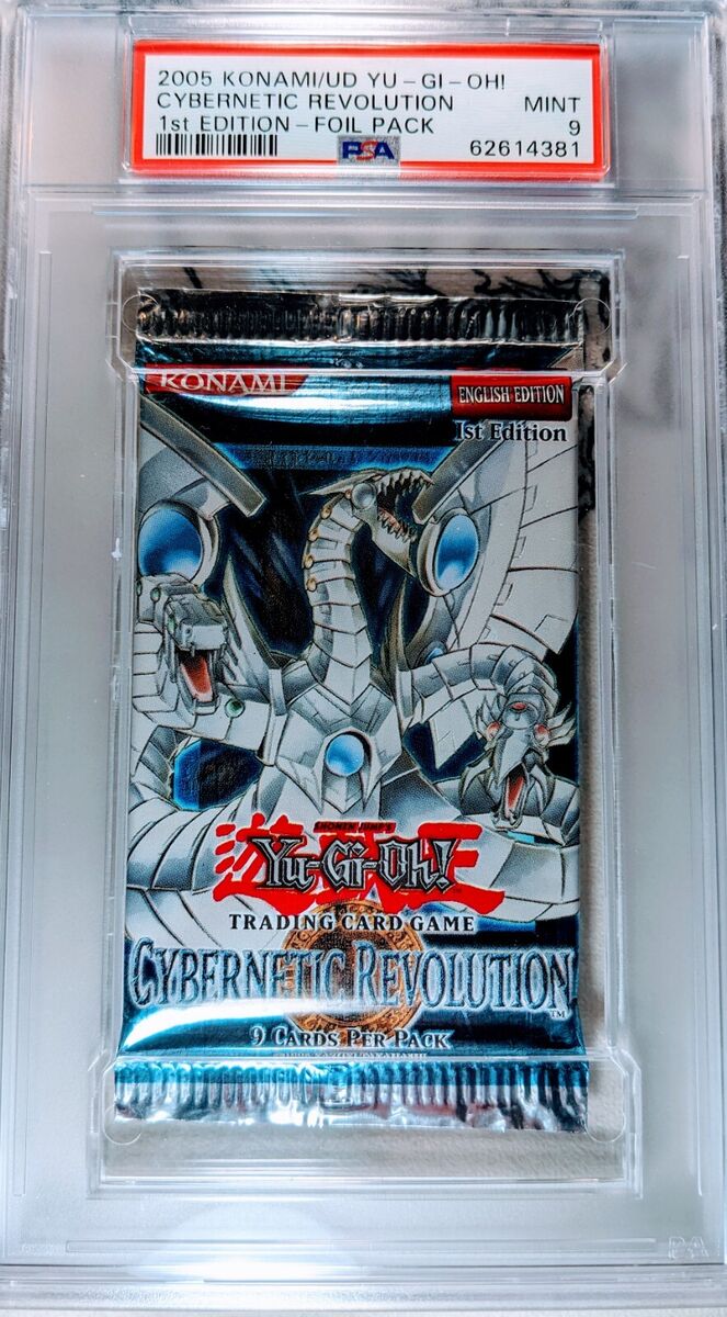 PSA 9 - Yu-Gi-Oh Cards - Cybernetic Revolution - 1st Edition PSA 9 - Yu-Gi-Oh Cards - Cybernetic Revolution - 1st Edition