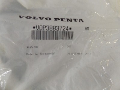 【ウラオニ】 Volvo Penta o2 OXYGEN SENSOR VOP 3883724 3.0 5.0 5.7 8.1 V6