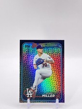 2024 Topps Series 1 Bobby Miller Dodgers Easter Holiday Foil Parallel #115