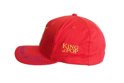Michael Jackson King of Pop キャップ Vintage Michael Jackson History Tour 96/97 Cap red King of Pop 90s
