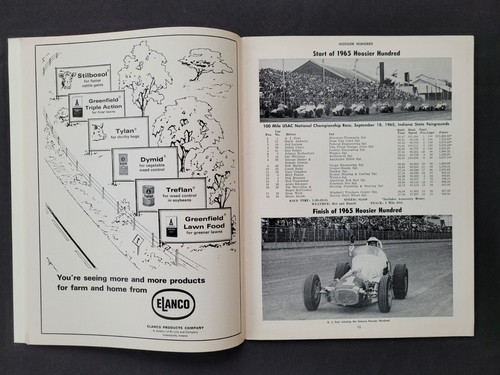 Programa Hoosier 100 1966 USAC Indiana State Fairgrounds, Mario Andretti gana - Imagen 5 de 14