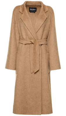 Max Mara Wintermantel Kamelmantel Mantel Trench Coat Belted Lined Parka M/L
