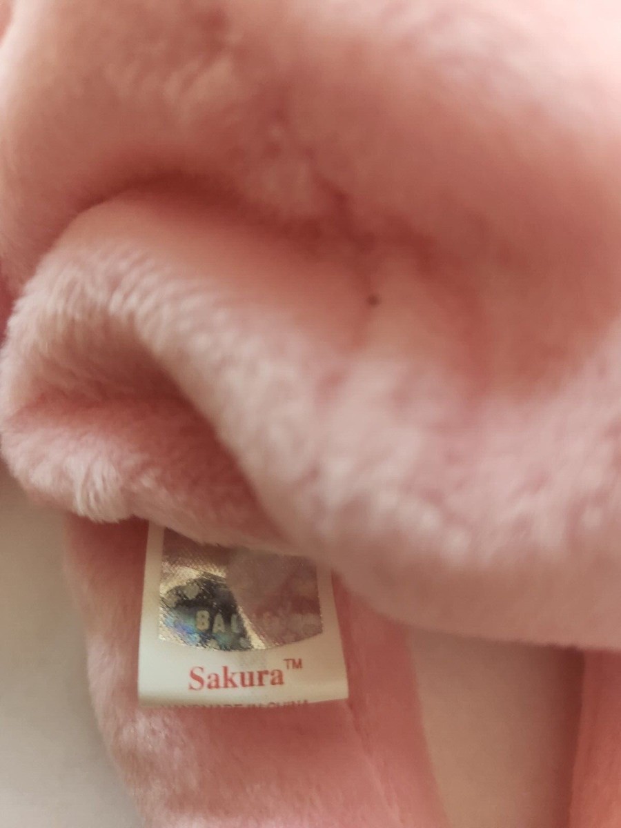 Ty 4602 Beanie Baby Sakura The Bear 1st Release W 2000 Hang Tag