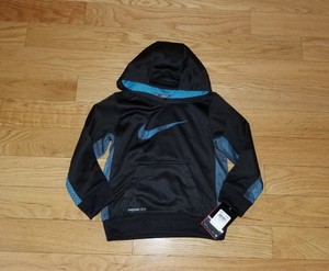 black and blue nike sweatshirt