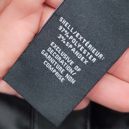 NWT 7 For All Mankind Women's Satin Glitter Glitz Wide Leg Dress Pants Size 6 - Picture 8 of 11
