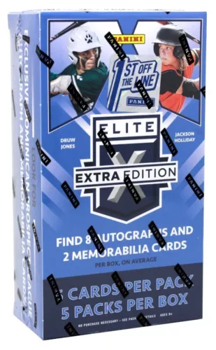 2022 PANINI ELITE EXTRA EDITION BASEBALL 1ST OFF THE LINE CASE BLOWOUT CARDS