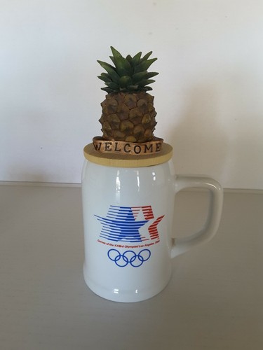 1984 Los Angeles XXIII Olympics Coffee Beer Stein Mug by PAPEL 1980 L.A.O.O.C
