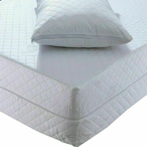 Matratzenschutz mit Reißverschluss Luxus tief Anti-Bett-Wanze insgesamt vollständig Gehäusebezug - Bild 8 von 24