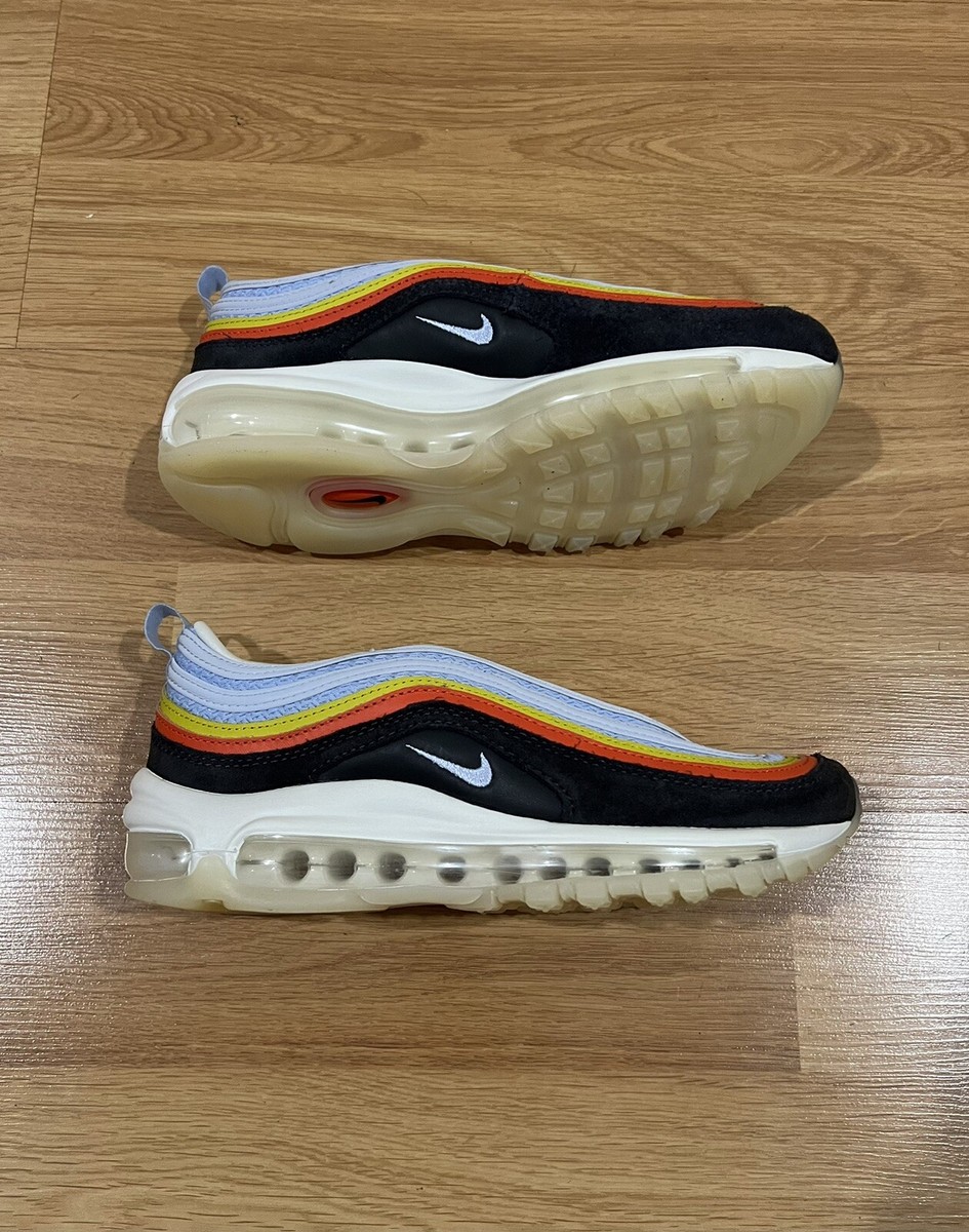 NEW Nike Air Max 97 “Set To Rise” Off Noir Orange DV2195-001 Kid