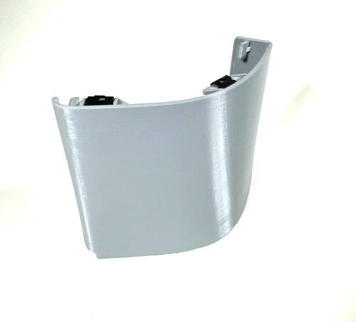 PORSCHE CAYENNE 2005-10 AEROKIT CARROCERÍA MOLDURA FALDÓN LATERAL IZQUIERDO TRASERO GATO ENCHUFE EN BLANCO - Imagen 3 de 10