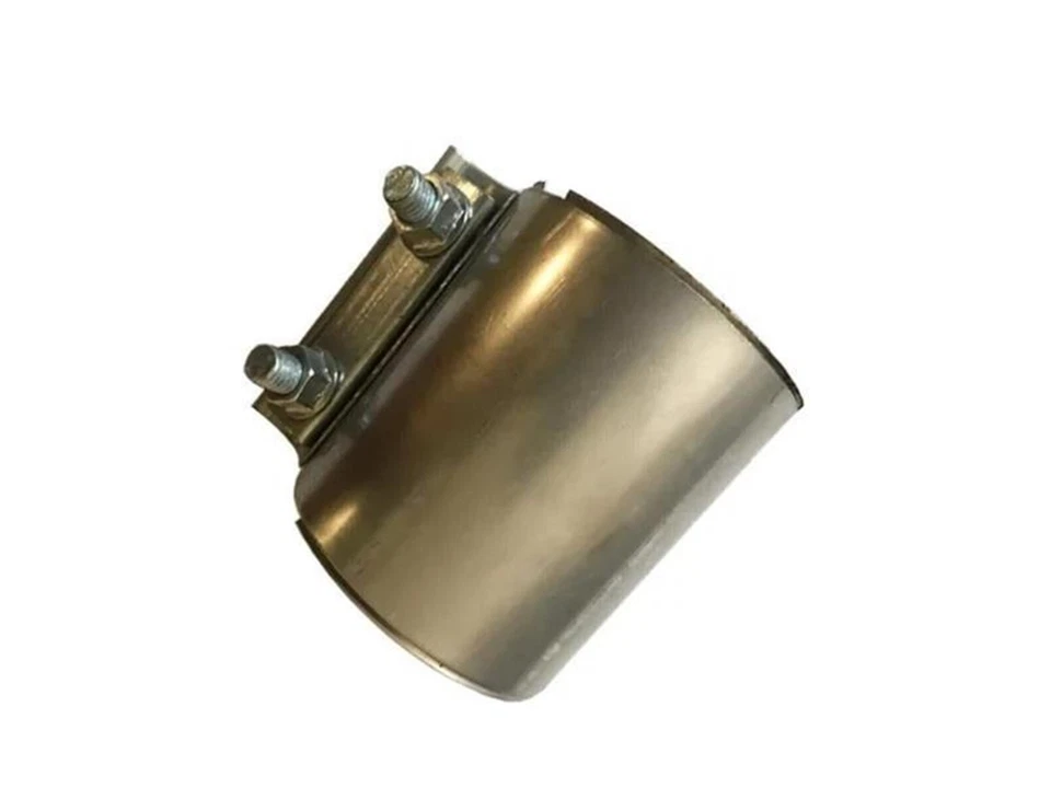 Double clamp stainless steel exhaust clamp pipe connector Ø 45 mm/L 88 mm - Image 2 of 4