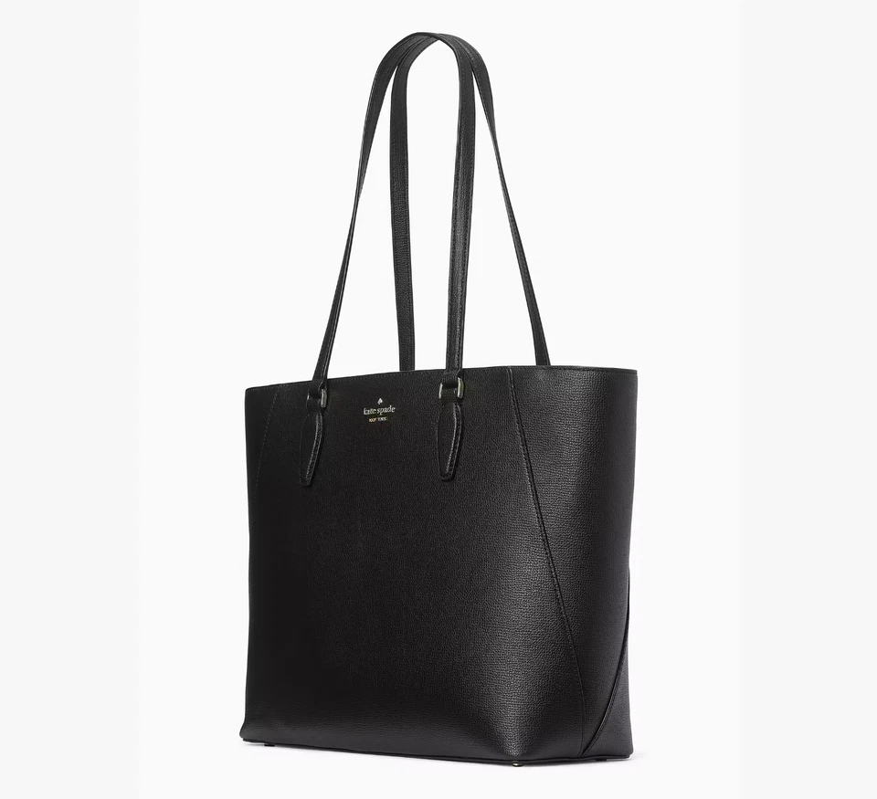 KATE SPADE НЬЮ-ЙОРК KRISTI ИЗЫСКАННОЕ ЗЕРНО СУМКА С КОРОТКИМИ РУЧКАМИ ДАМСКАЯ СУМКА KA697001 НОВЫЙ С ЯРЛЫКАМИ - Изображение 2 из 4